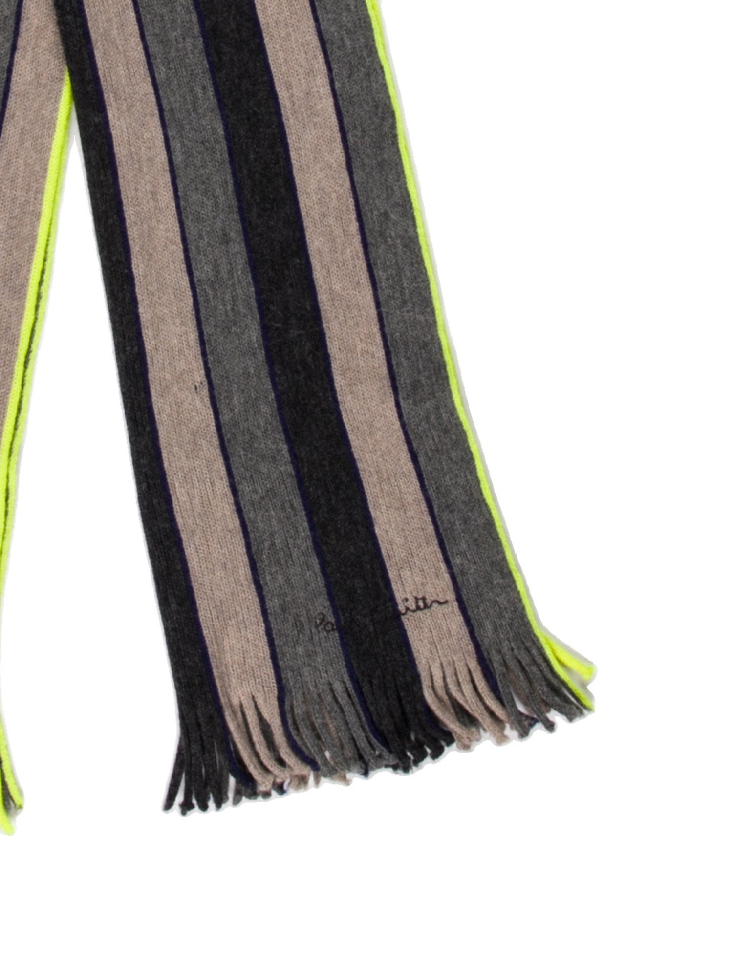 PS by Paul Smith Wool Striped Scarf