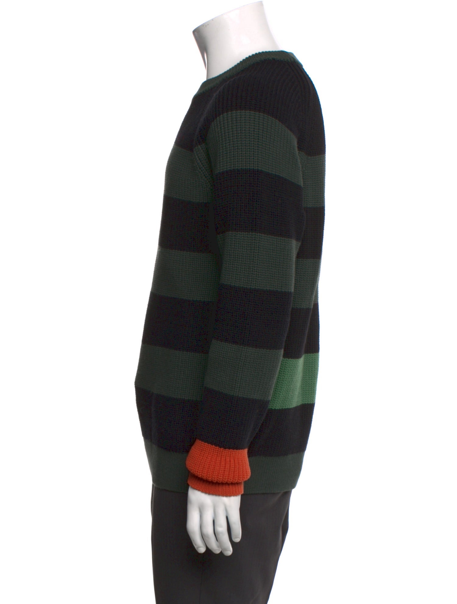 PS by Paul Smith Striped Crew Neck Pullover
