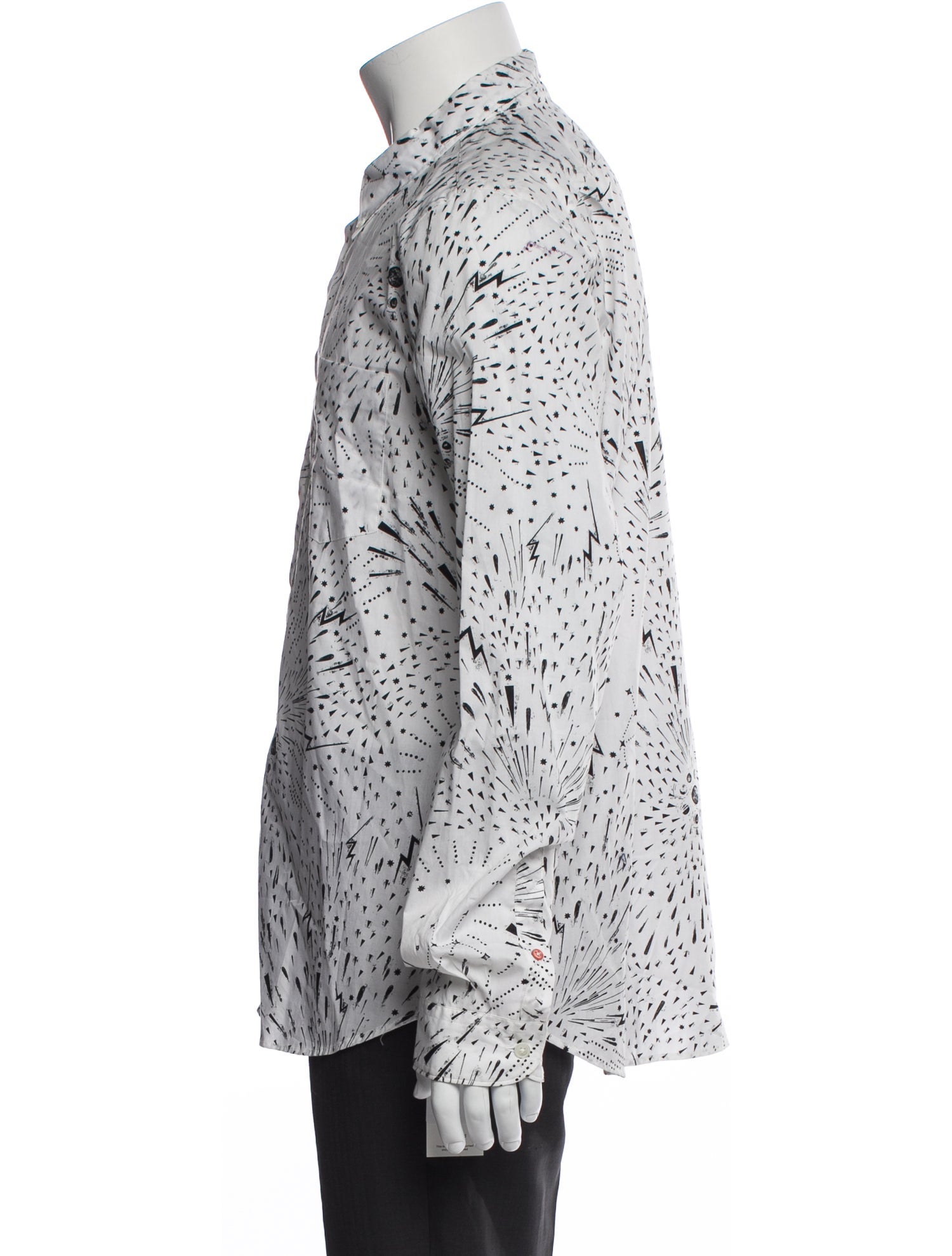 PS by Paul Smith Printed Long Sleeve Denim Shirt w/ Tags