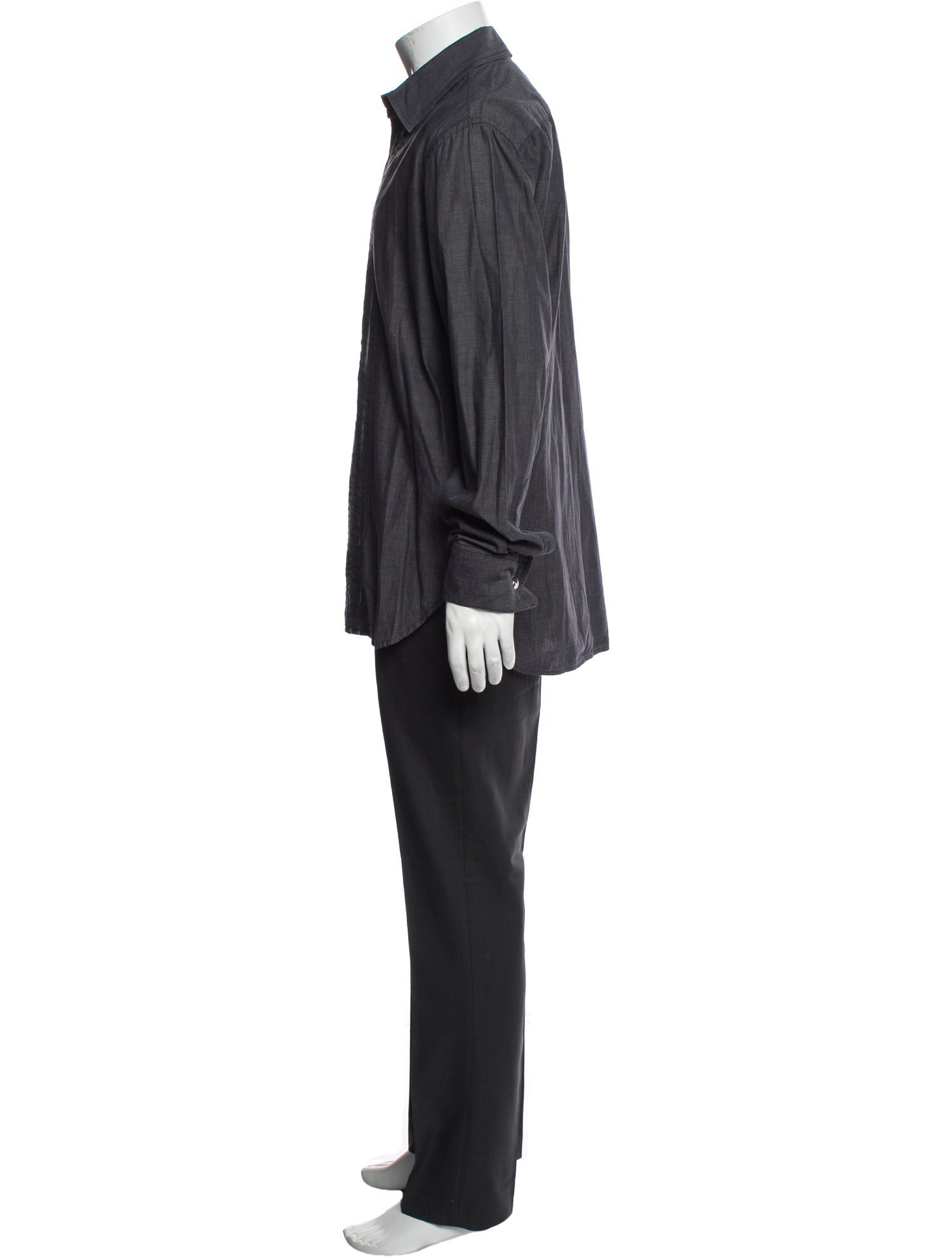PS by Paul Smith Striped Long Sleeve Dress Shirt
