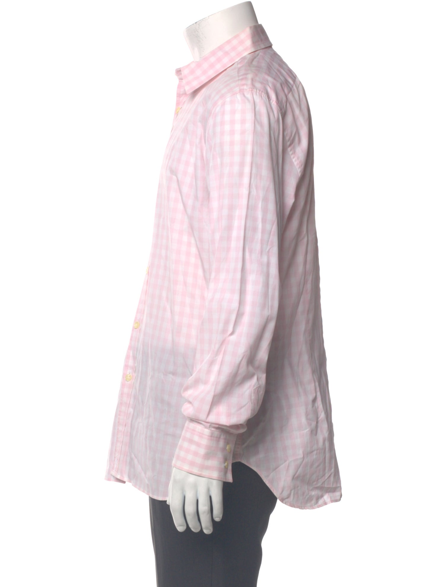 PS by Paul Smith Plaid Print Long Sleeve Dress Shirt