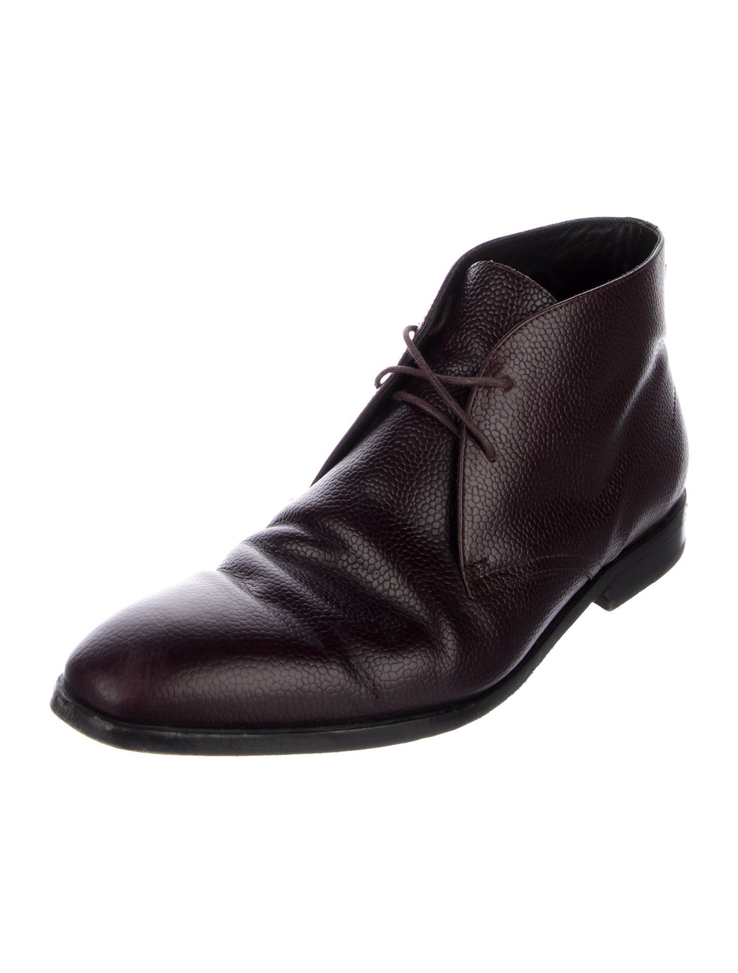 PS by Paul Smith Leather Lace-Up Boots