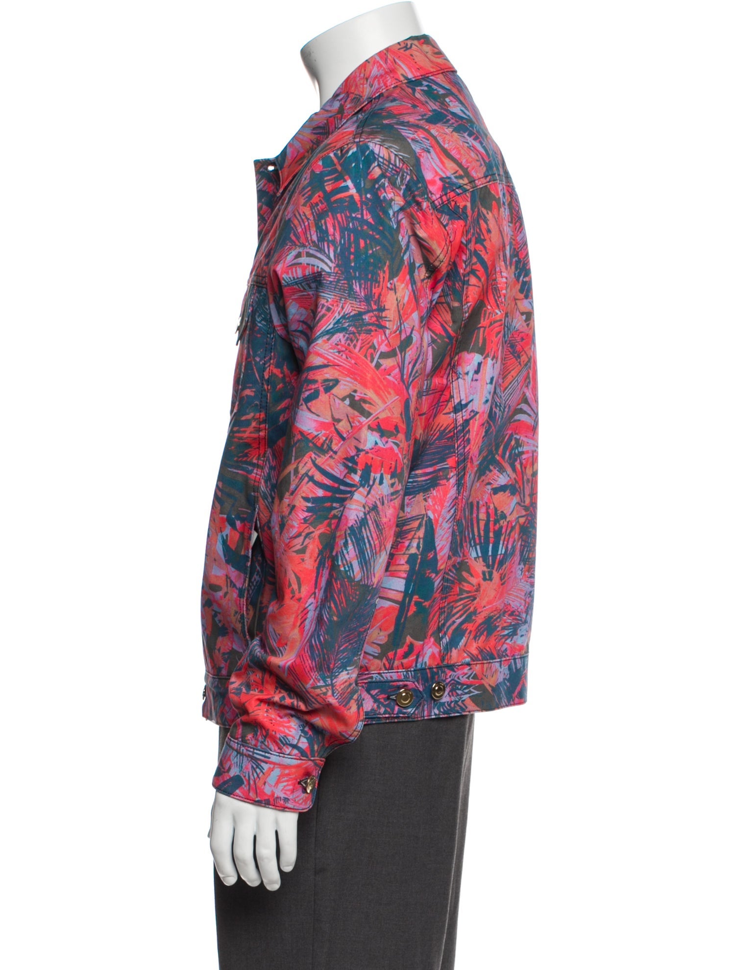 PS by Paul Smith Printed Trucker Jacket