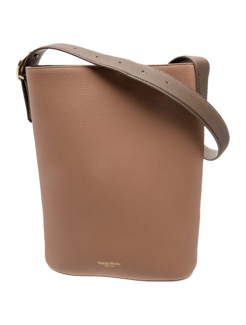 Parisa Wang Leather Messenger Bag