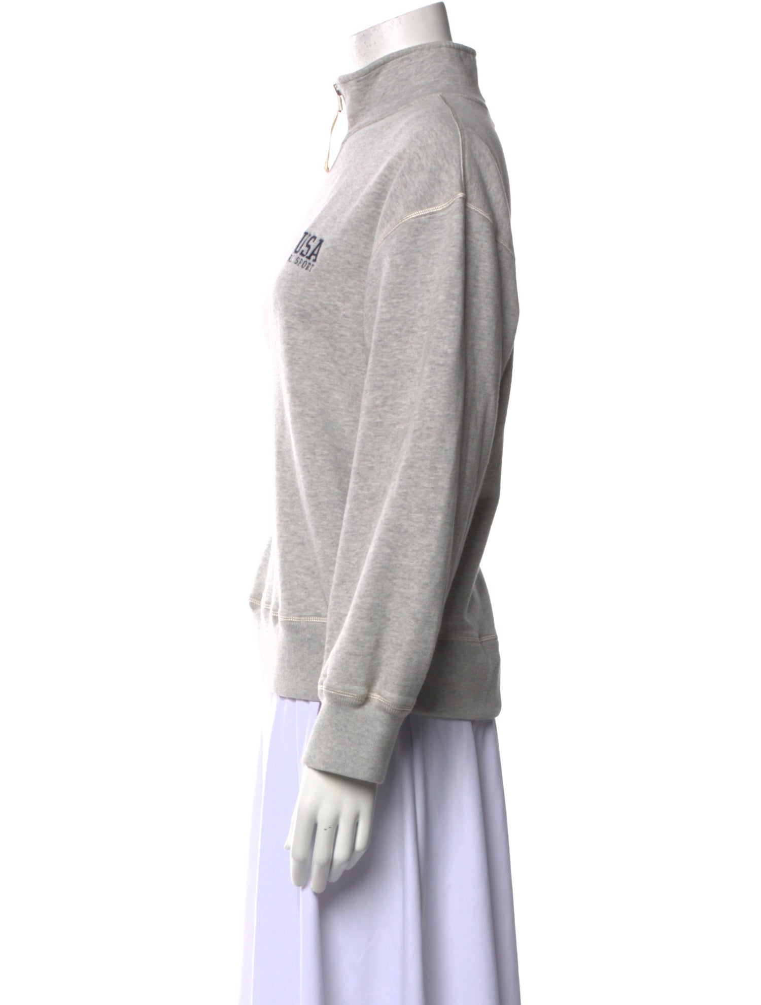 Polo Sport Ralph Lauren Mock Neck Long Sleeve Sweatshirt