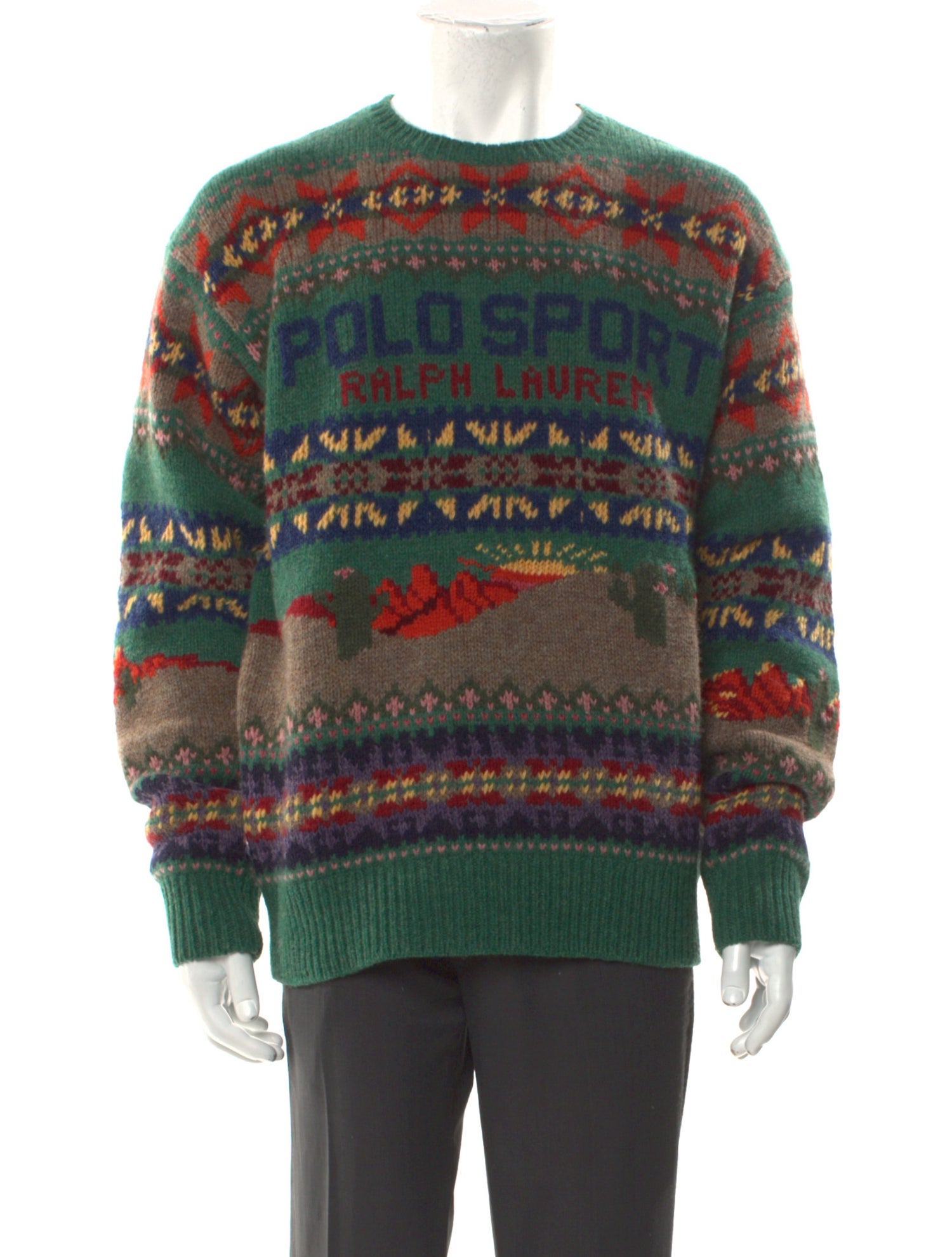 Polo Sport Ralph Lauren Wool Printed Pullover