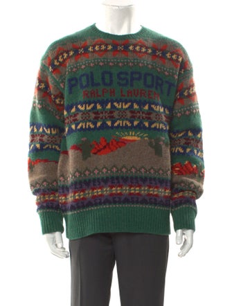 Polo Sport Ralph Lauren Wool Printed Pullover