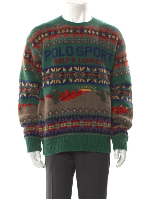 Polo Sport Ralph Lauren Wool Printed Pullover