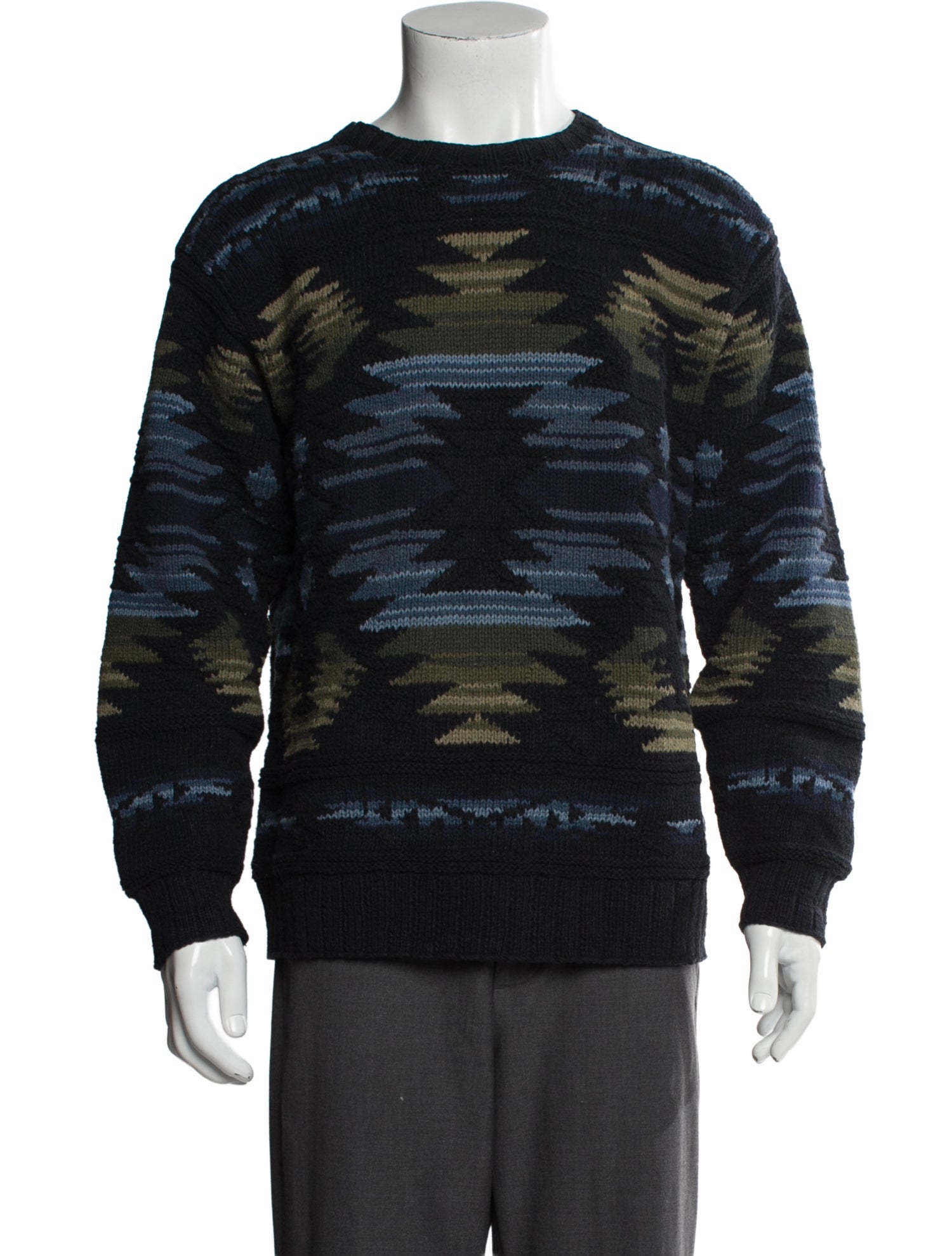 Polo Sport Ralph Lauren Patterned Crew Neck Pullover