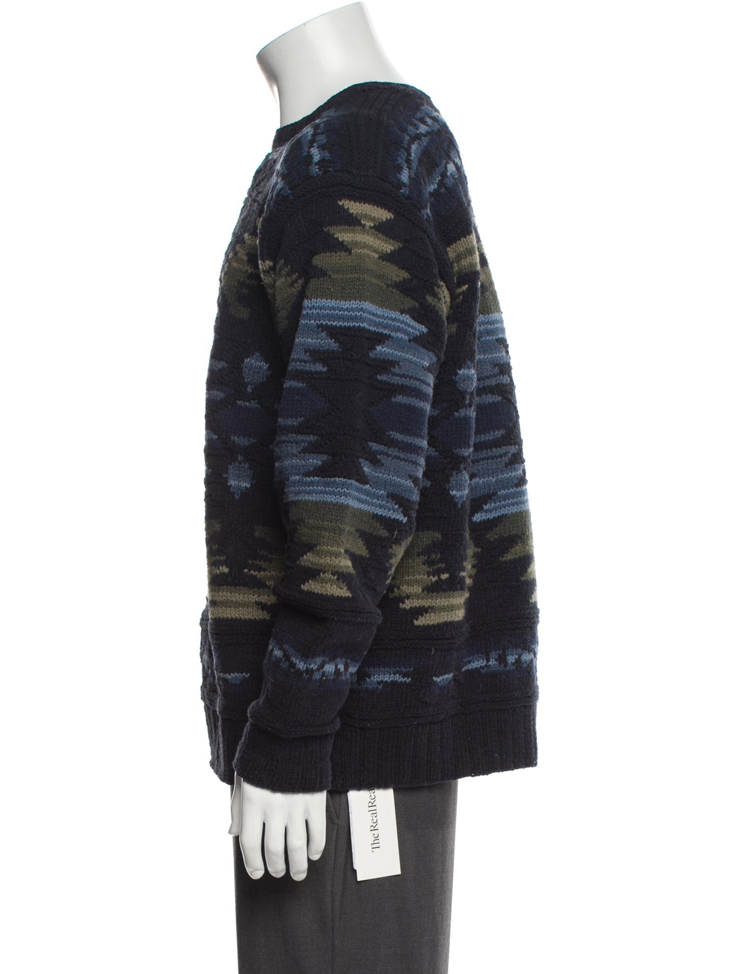 Polo Sport Ralph Lauren Patterned Crew Neck Pullover