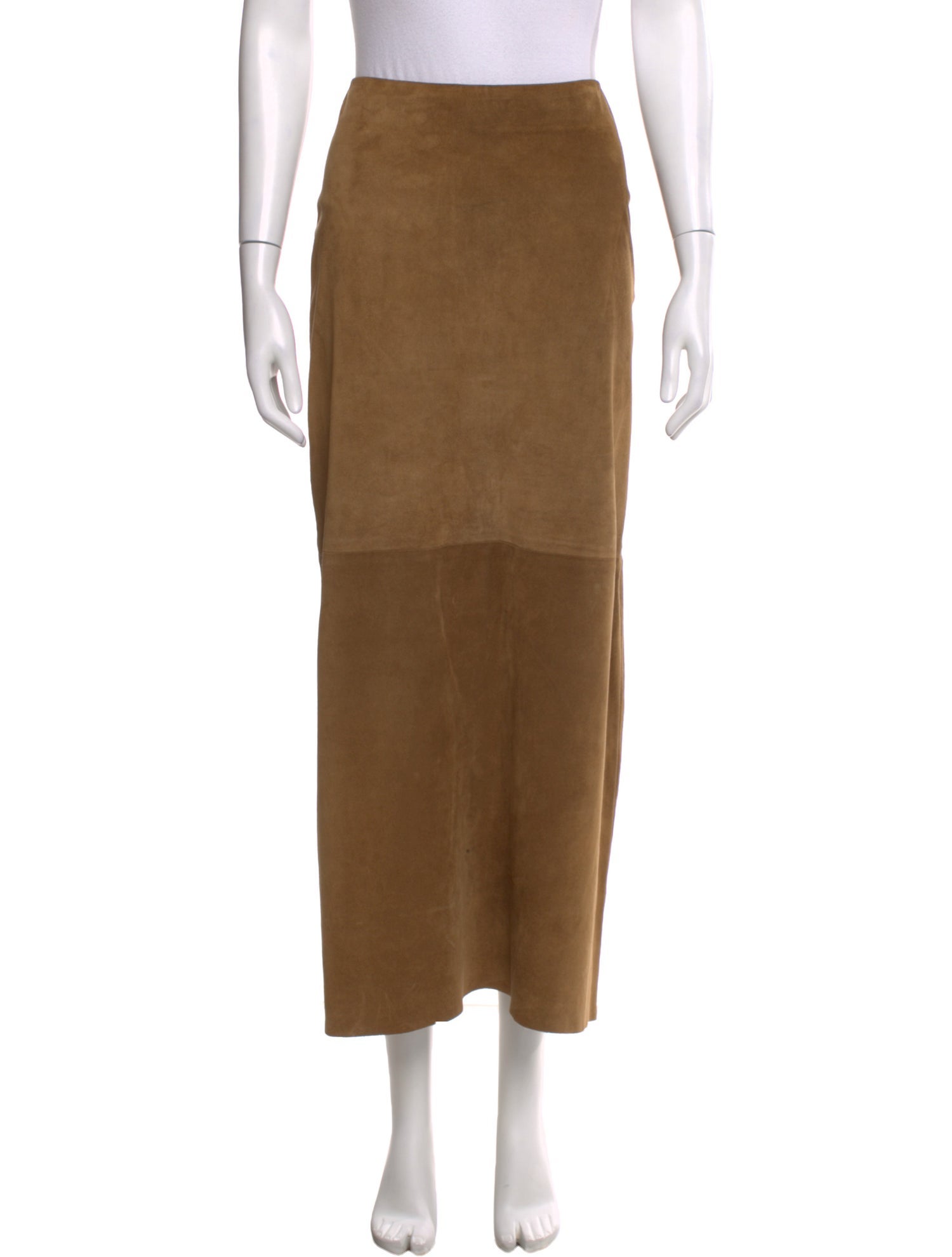 Polo Sport Ralph Lauren Leather Midi Length Skirt