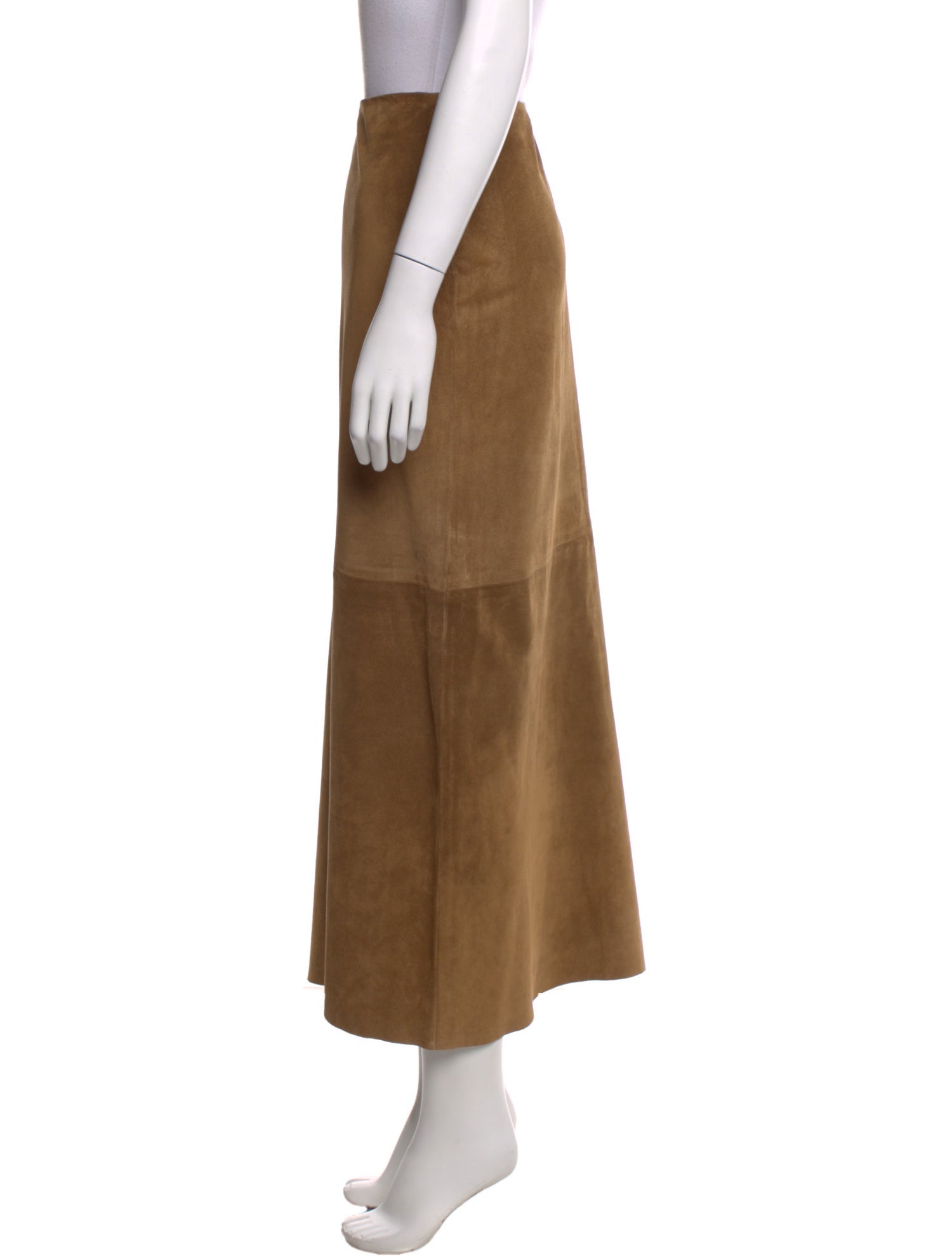 Polo Sport Ralph Lauren Leather Midi Length Skirt