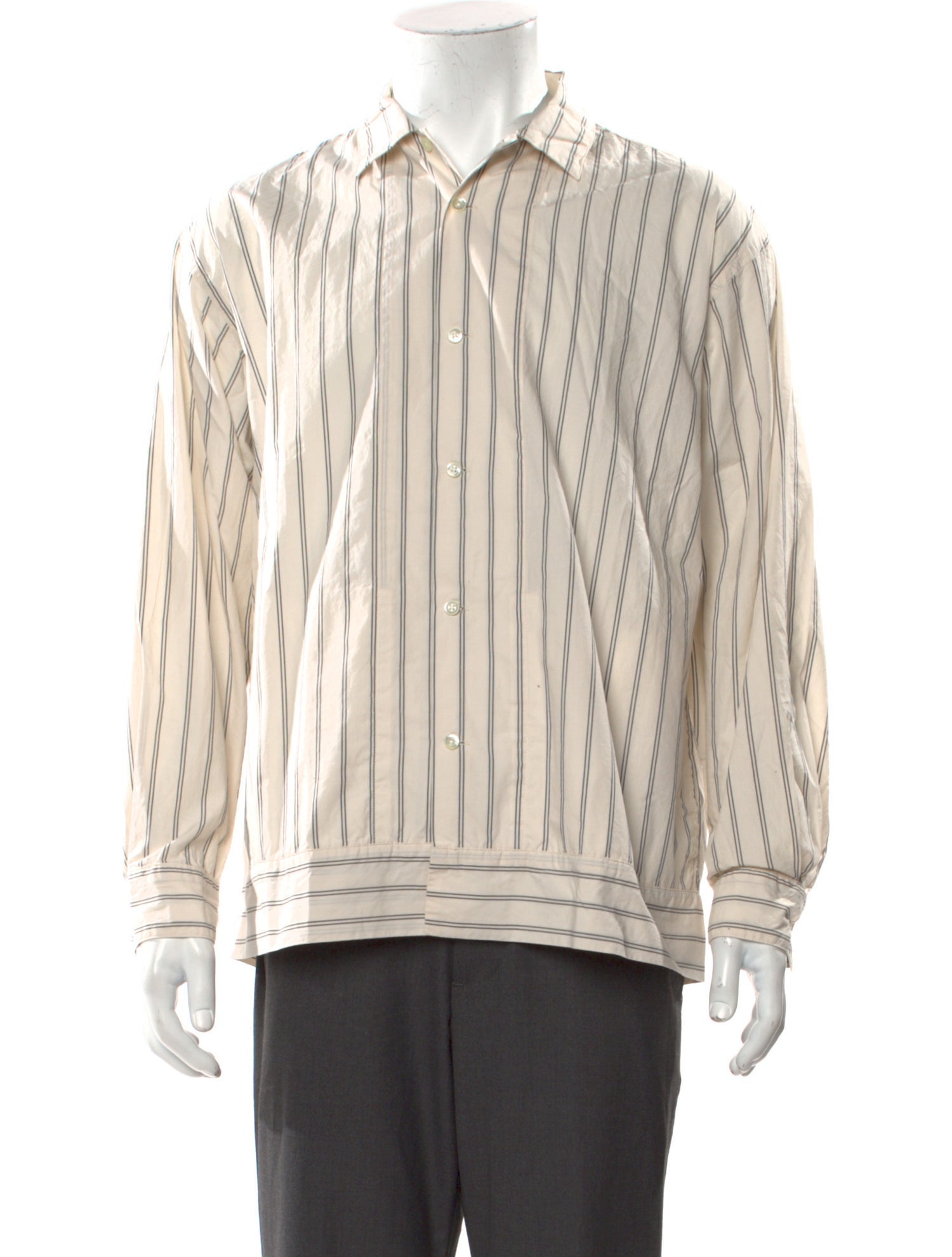 Pilgrim Surf + Supply Striped Long Sleeve Tuxedo Shirt w/ Tags