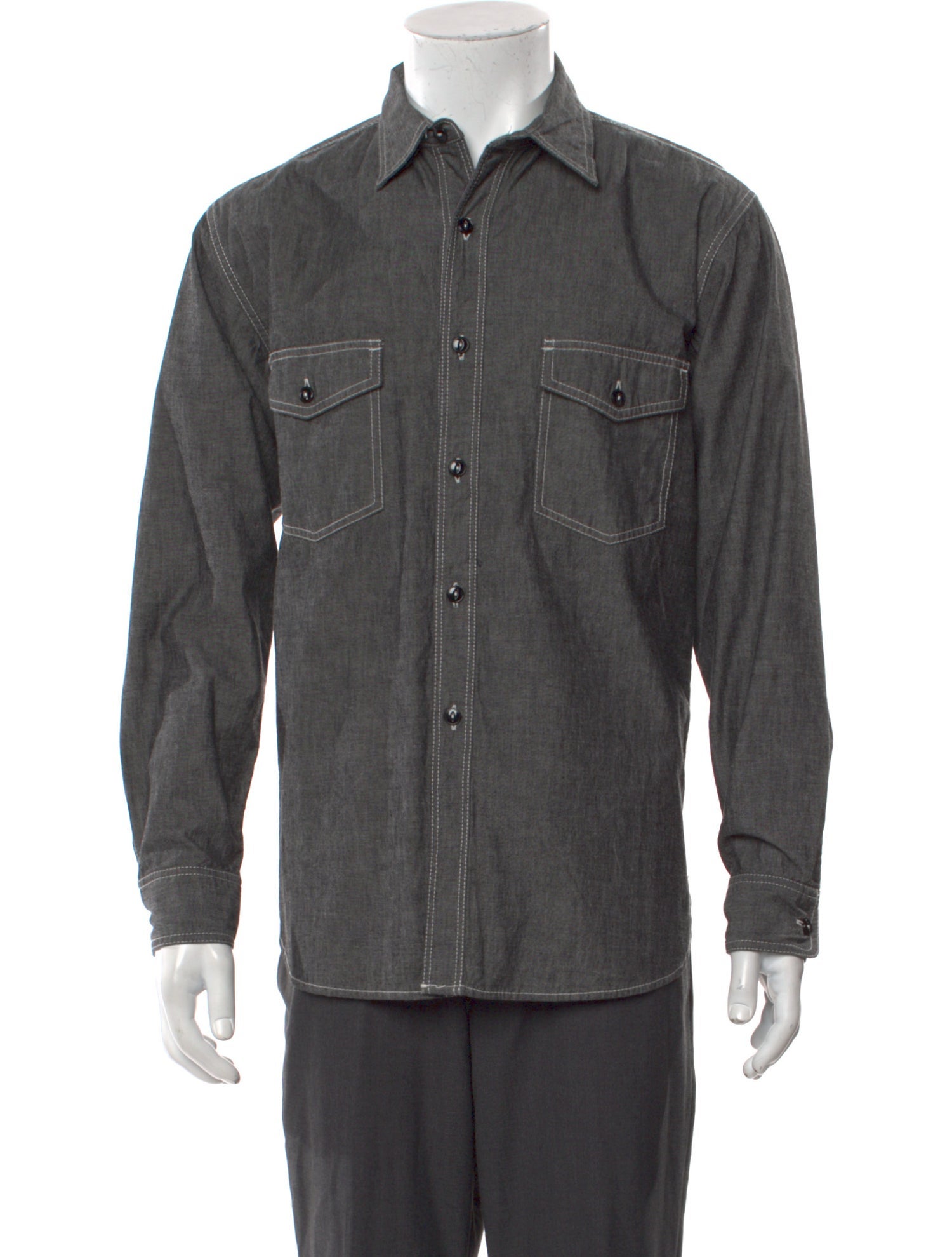 Pilgrim Surf + Supply Long Sleeve Denim Shirt w/ Tags