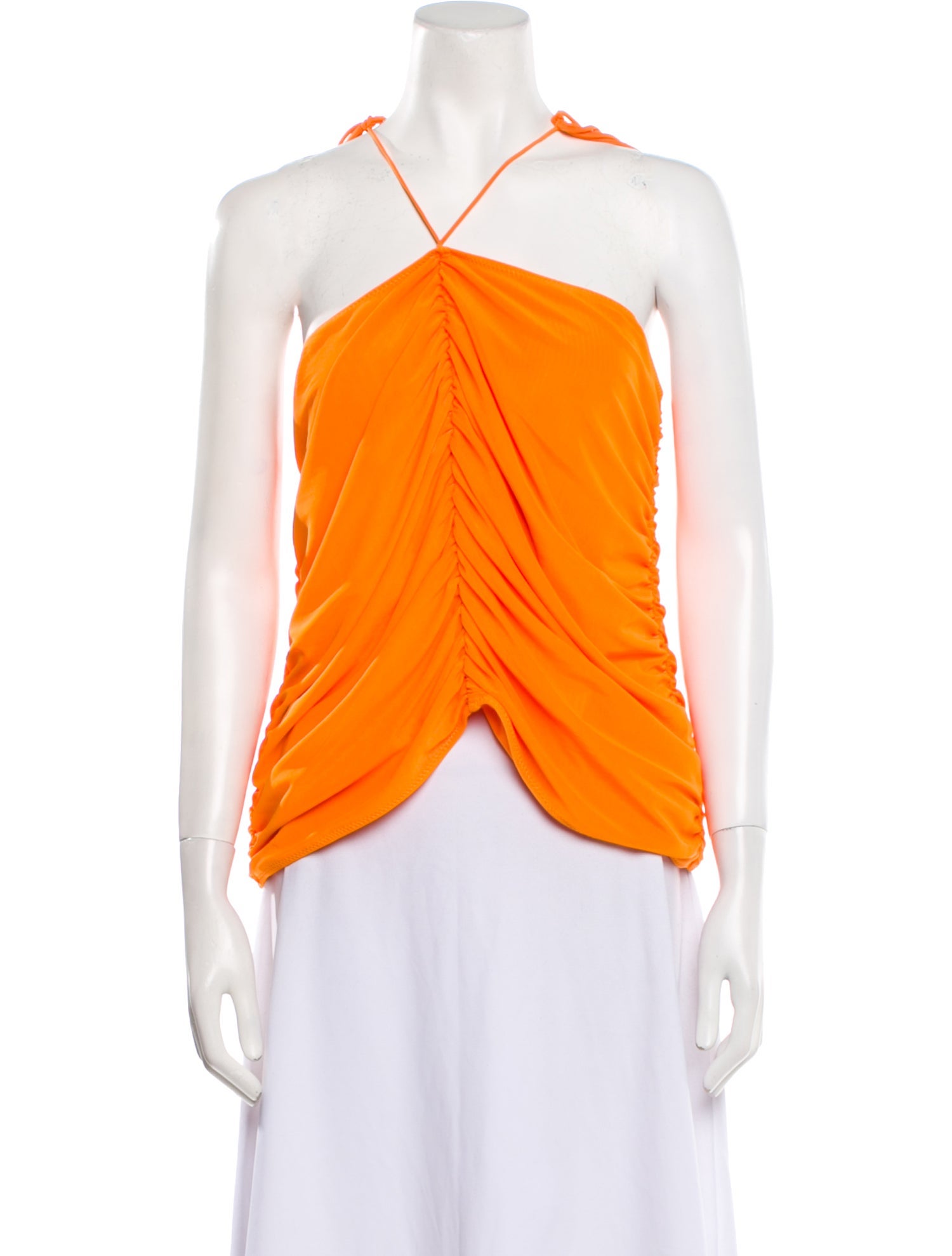 Poster Girl Halterneck Sleeveless Crop Top