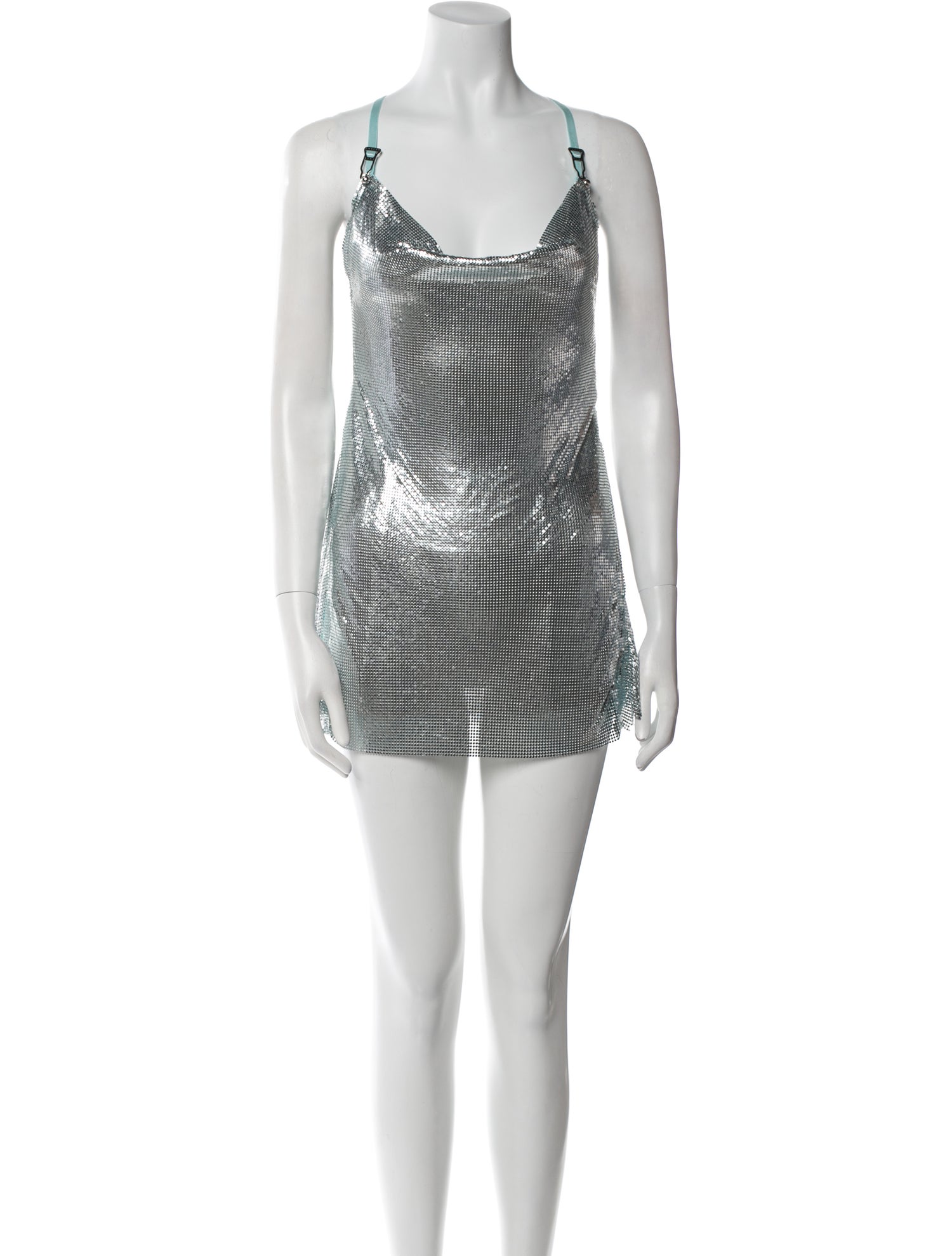 Poster Girl Printed Mini Dress w/ Tags