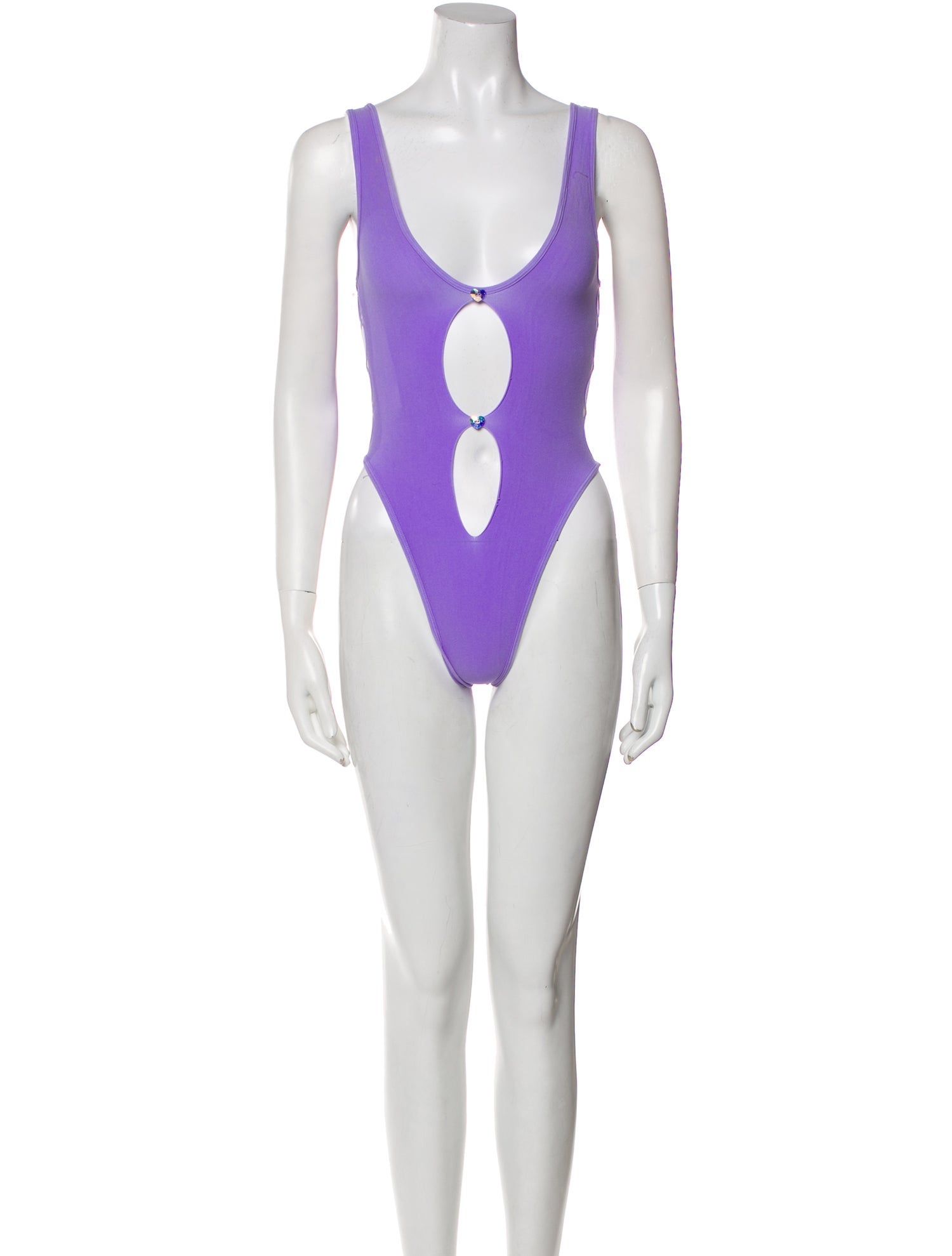 Poster Girl V-Neck Sleeveless Bodysuit