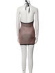 Poster Girl Halterneck Mini Dress