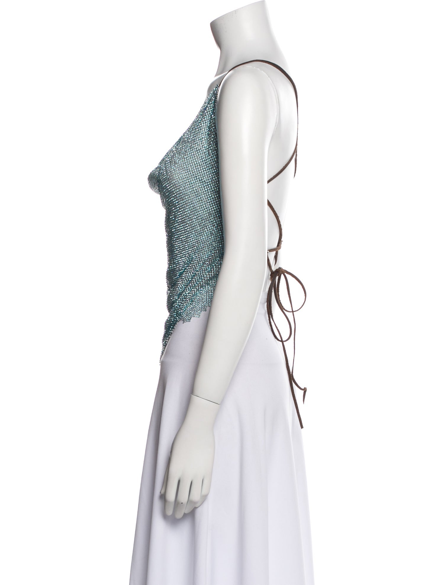 Poster Girl Printed Cowl Neck Top