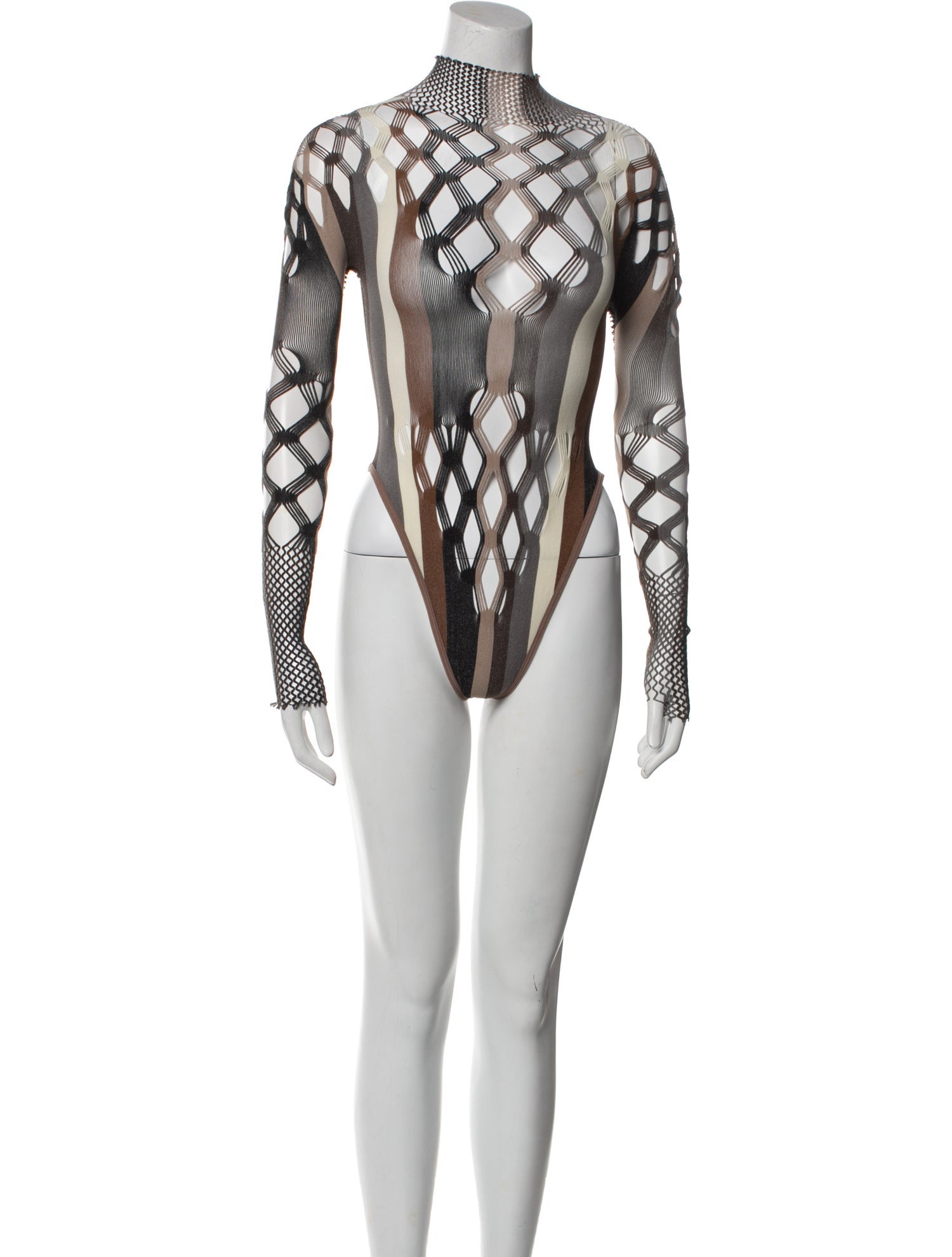 Poster Girl V-Neck Long Sleeve Bodysuit