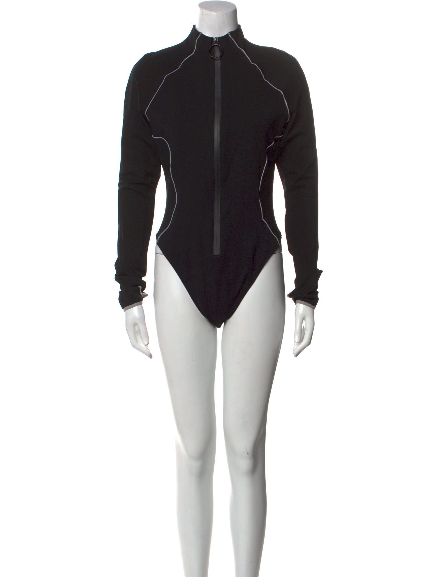 Poster Girl Mock Neck Long Sleeve Bodysuit