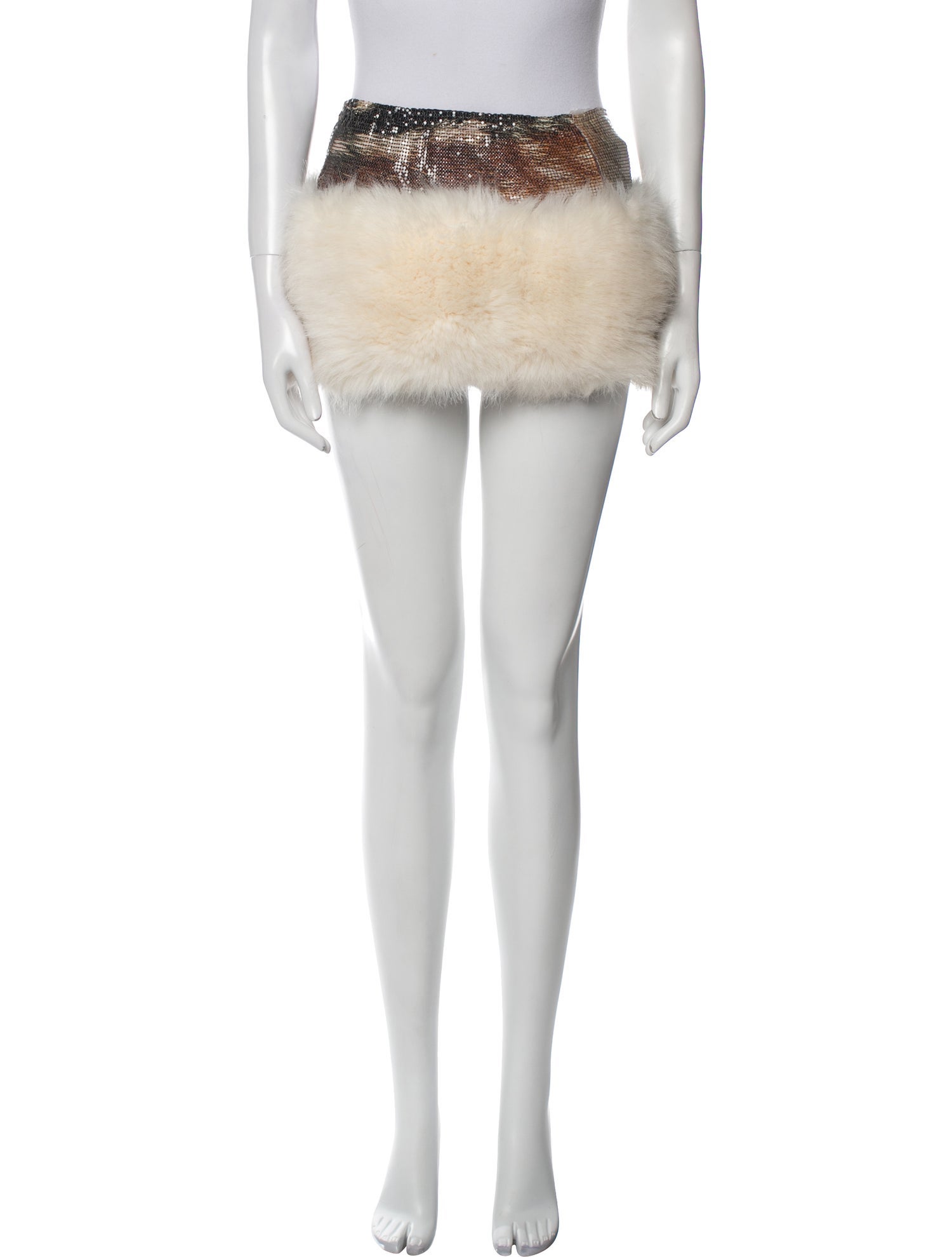 Poster Girl Printed Mini Skirt