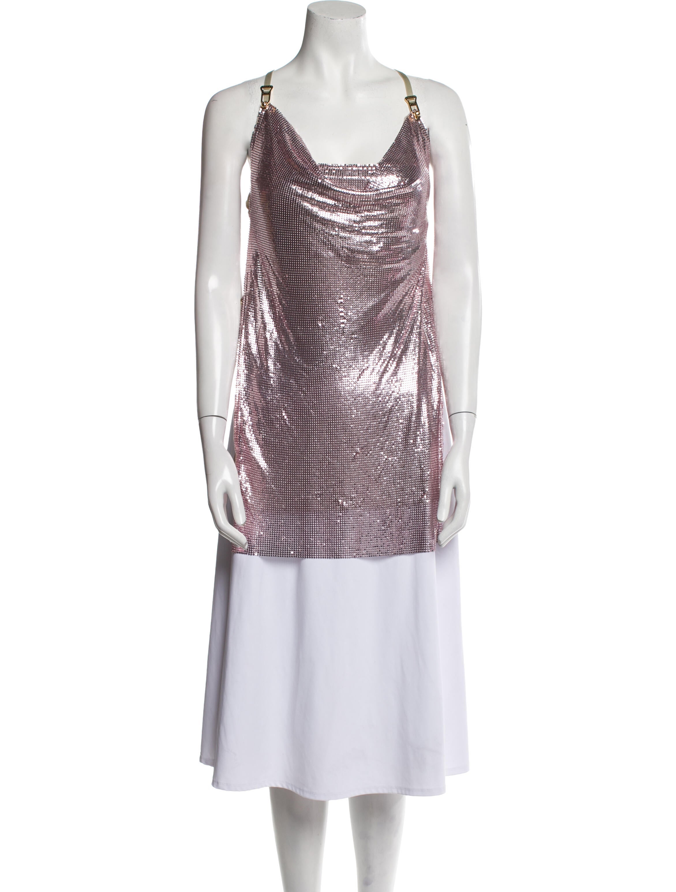 Poster Girl Cowl Neck Sleeveless Tunic