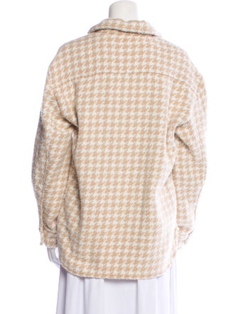 Pistola Houndstooth Print Jacket