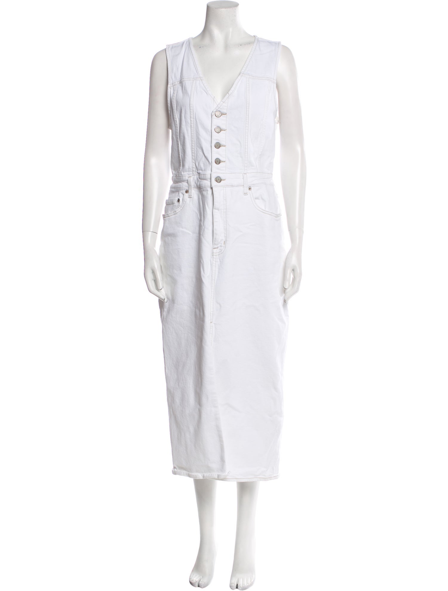 Pistola V-Neck Long Dress