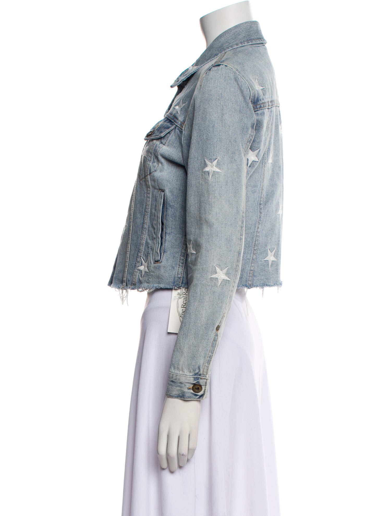 Pistola Printed Denim Jacket
