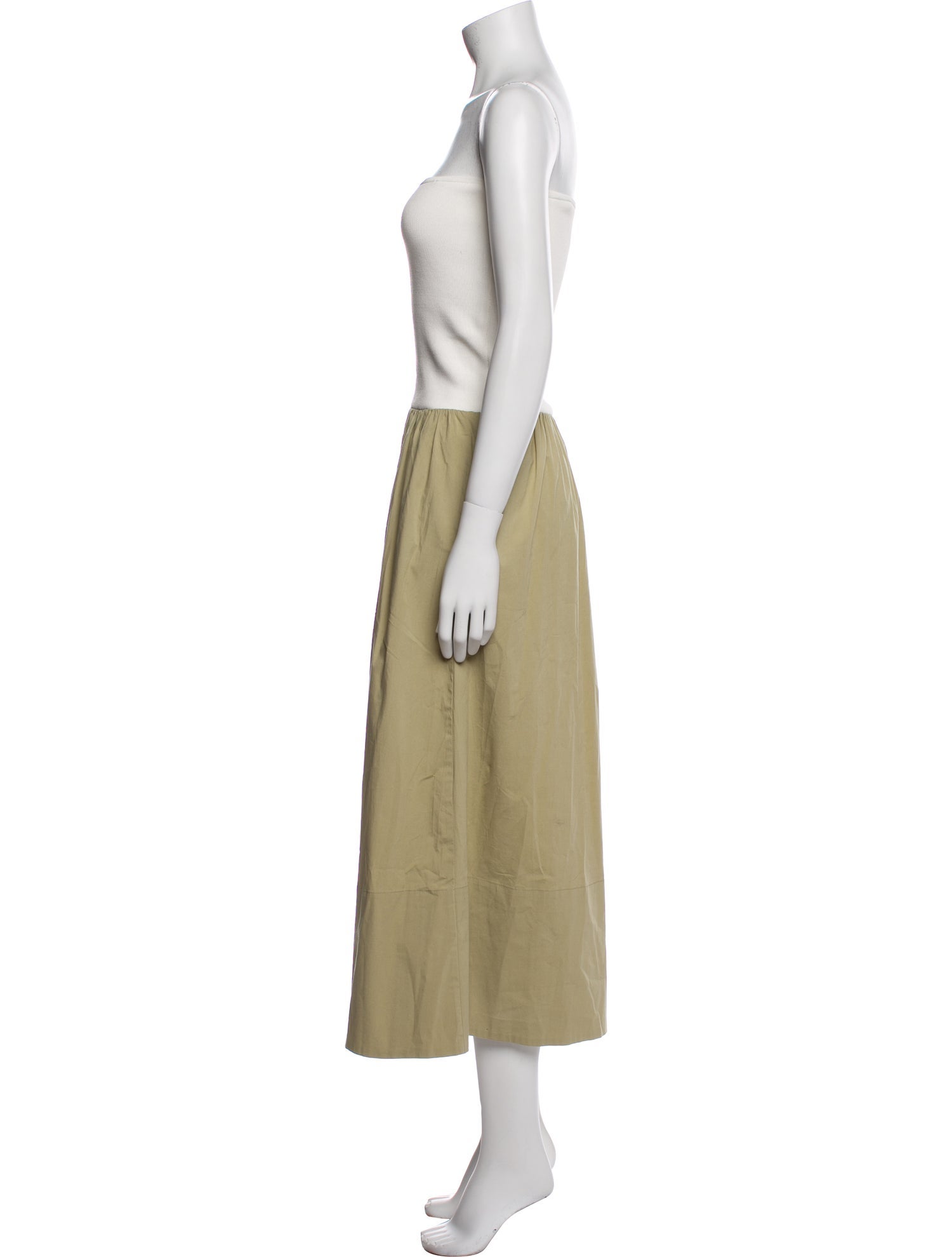 Pistola Strapless Midi Length Dress