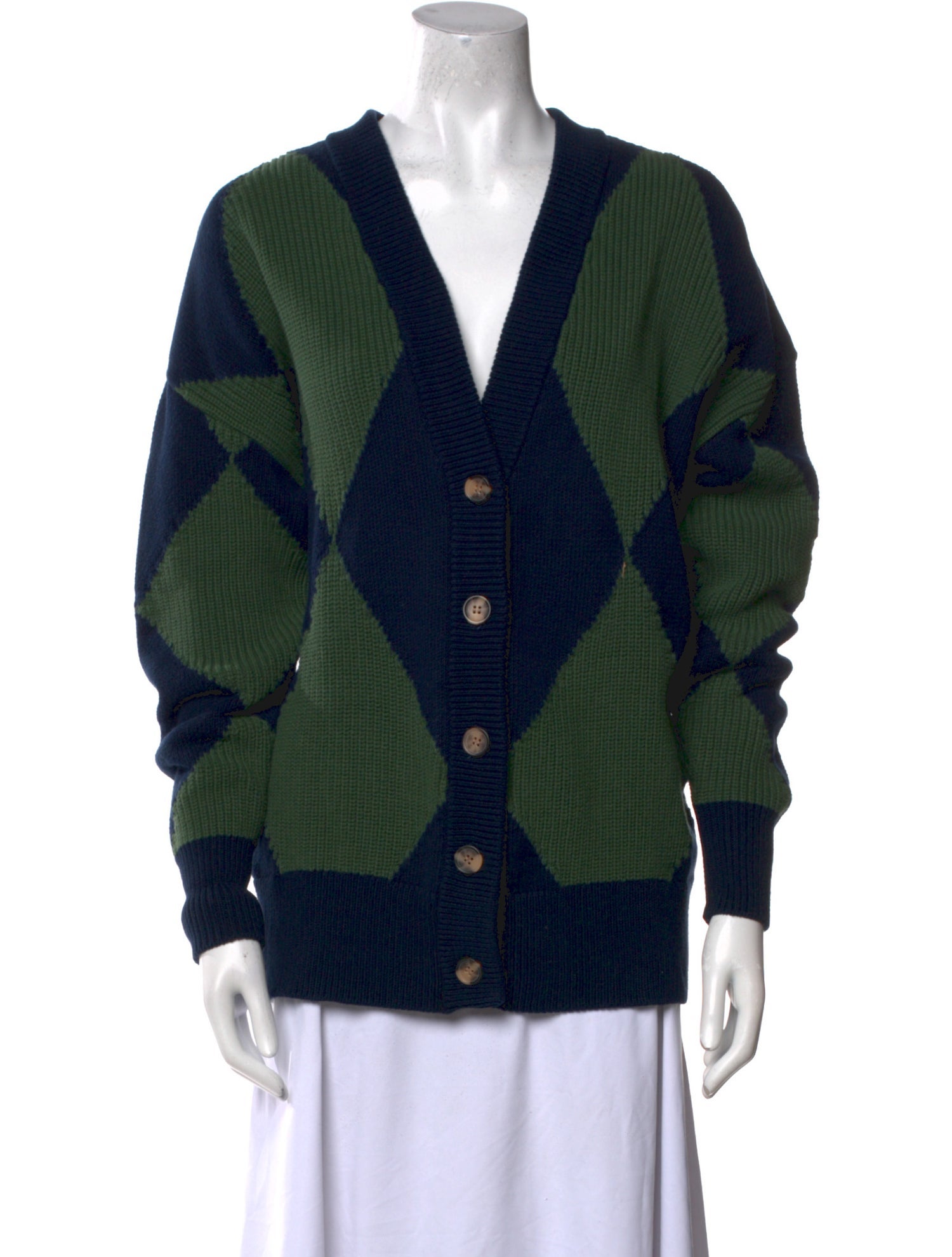 Pistola Printed V-Neck Sweater