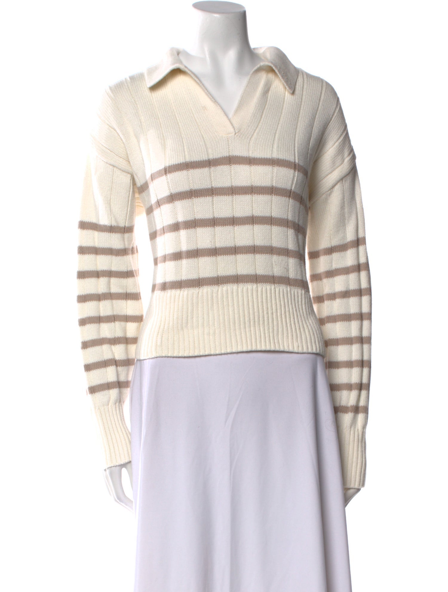 Pistola Striped V-Neck Sweater