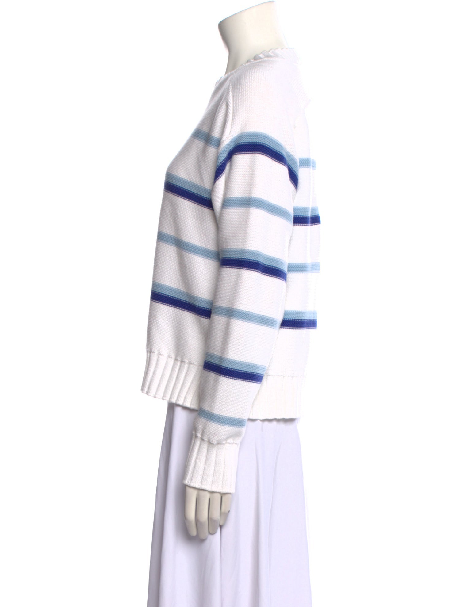 Pistola Striped Mock Neck Sweater