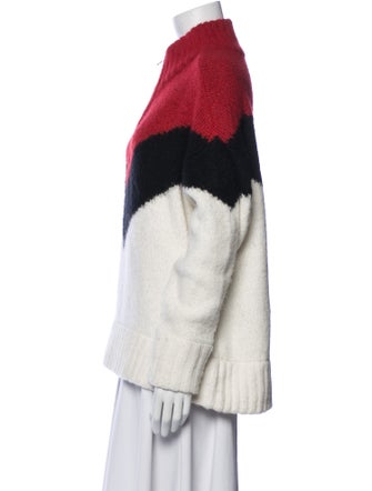 Pistola Striped Mock Neck Sweater