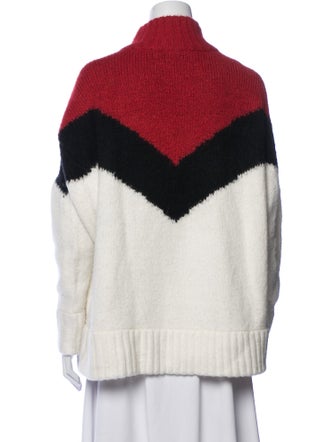 Pistola Striped Mock Neck Sweater