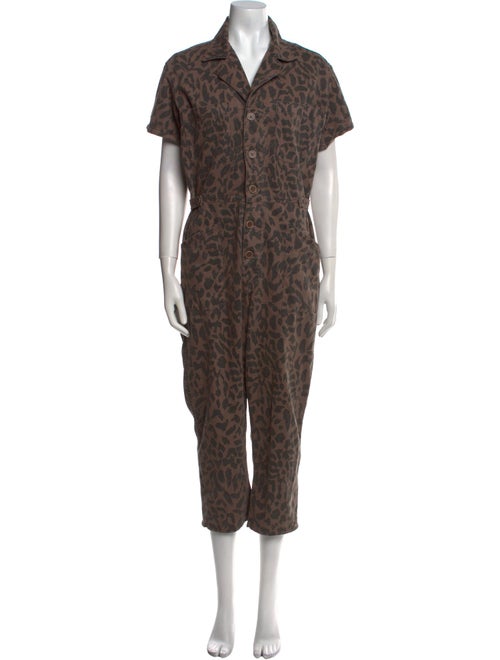 Pistola Camouflage Print Jumpsuit