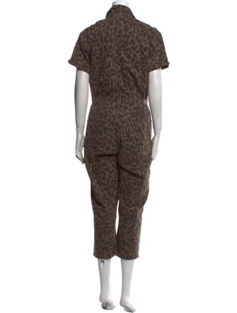 Pistola Camouflage Print Jumpsuit