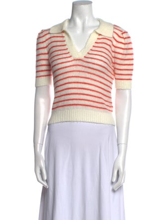 Pistola Striped V-Neck Sweater