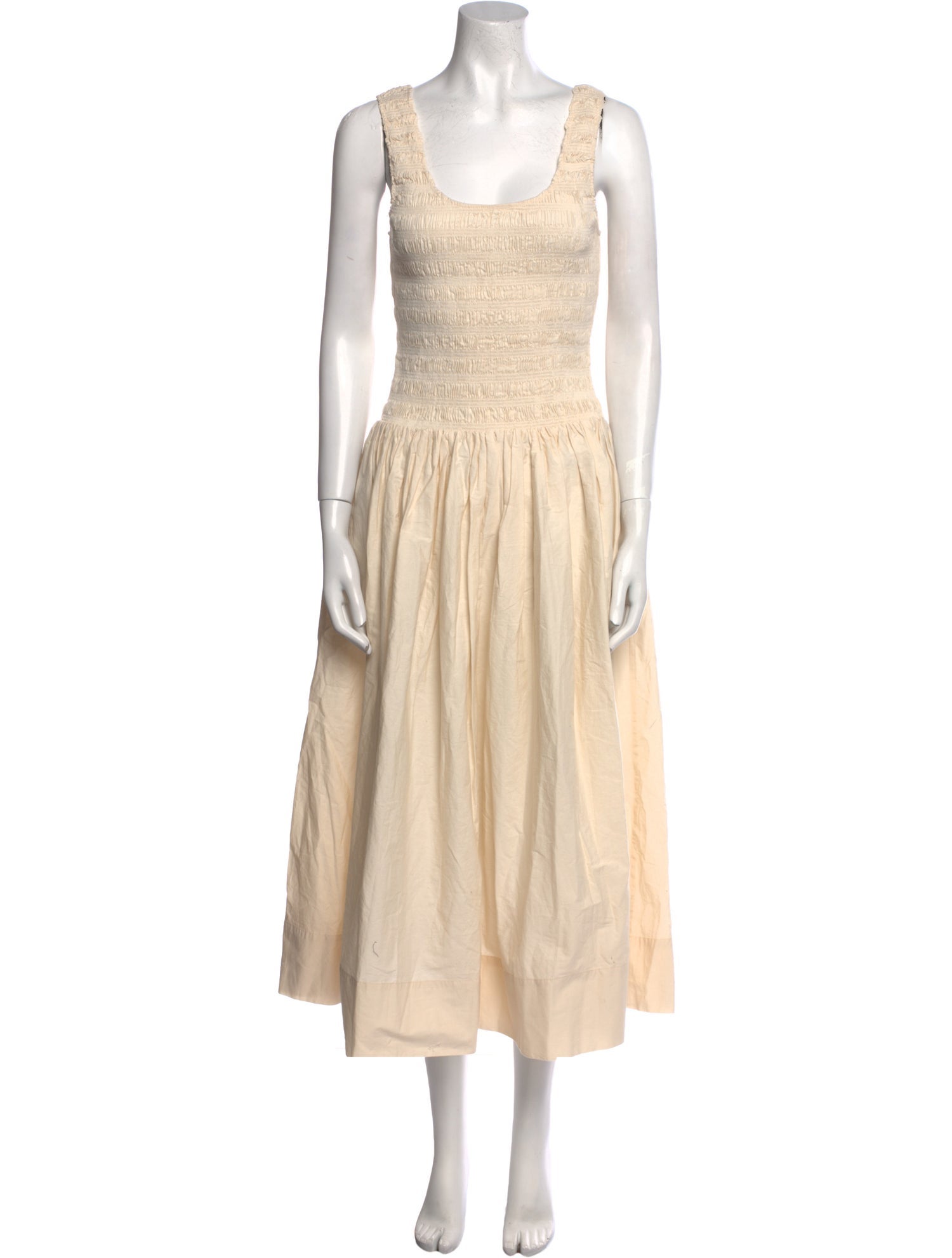 Pistola Scoop Neck Midi Length Dress