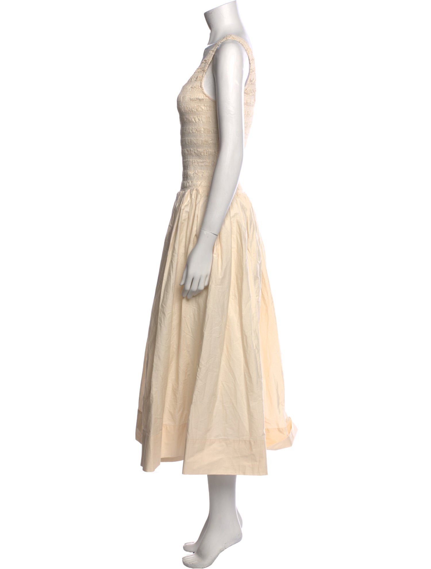 Pistola Scoop Neck Midi Length Dress