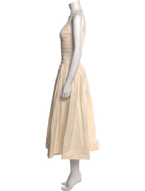 Pistola Scoop Neck Midi Length Dress