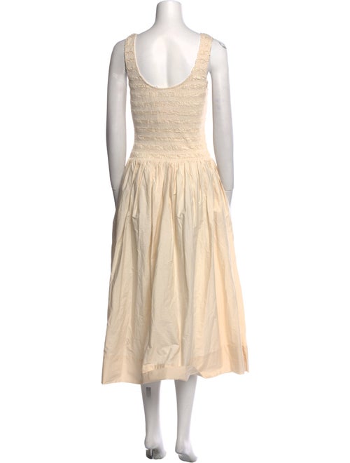 Pistola Scoop Neck Midi Length Dress