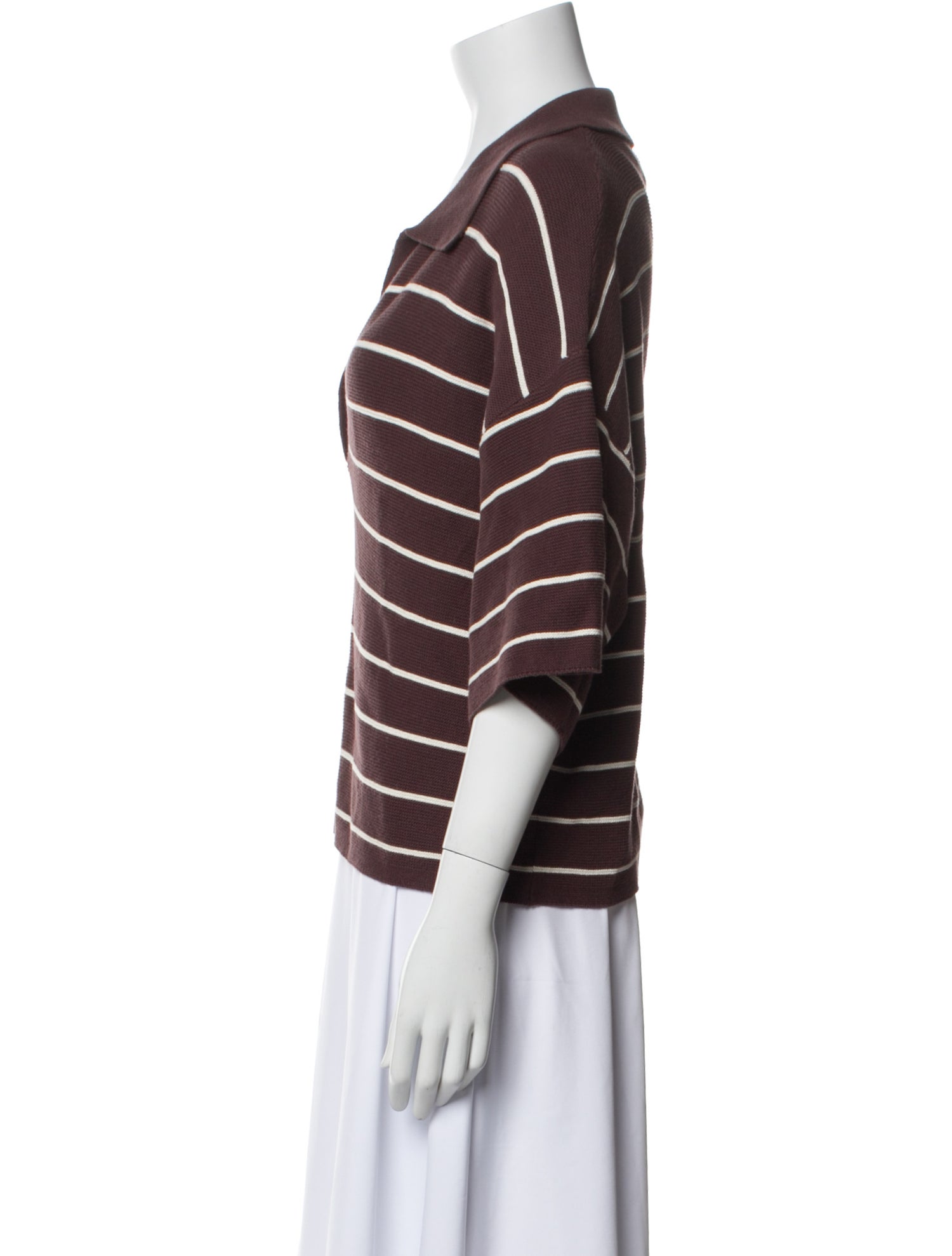 Pistola Striped V-Neck Sweater