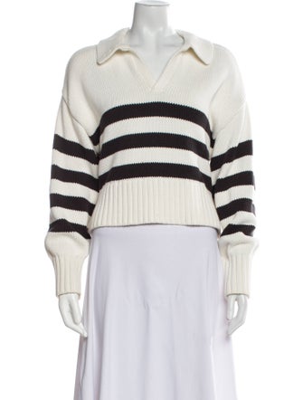 Pistola Striped V-Neck Sweater