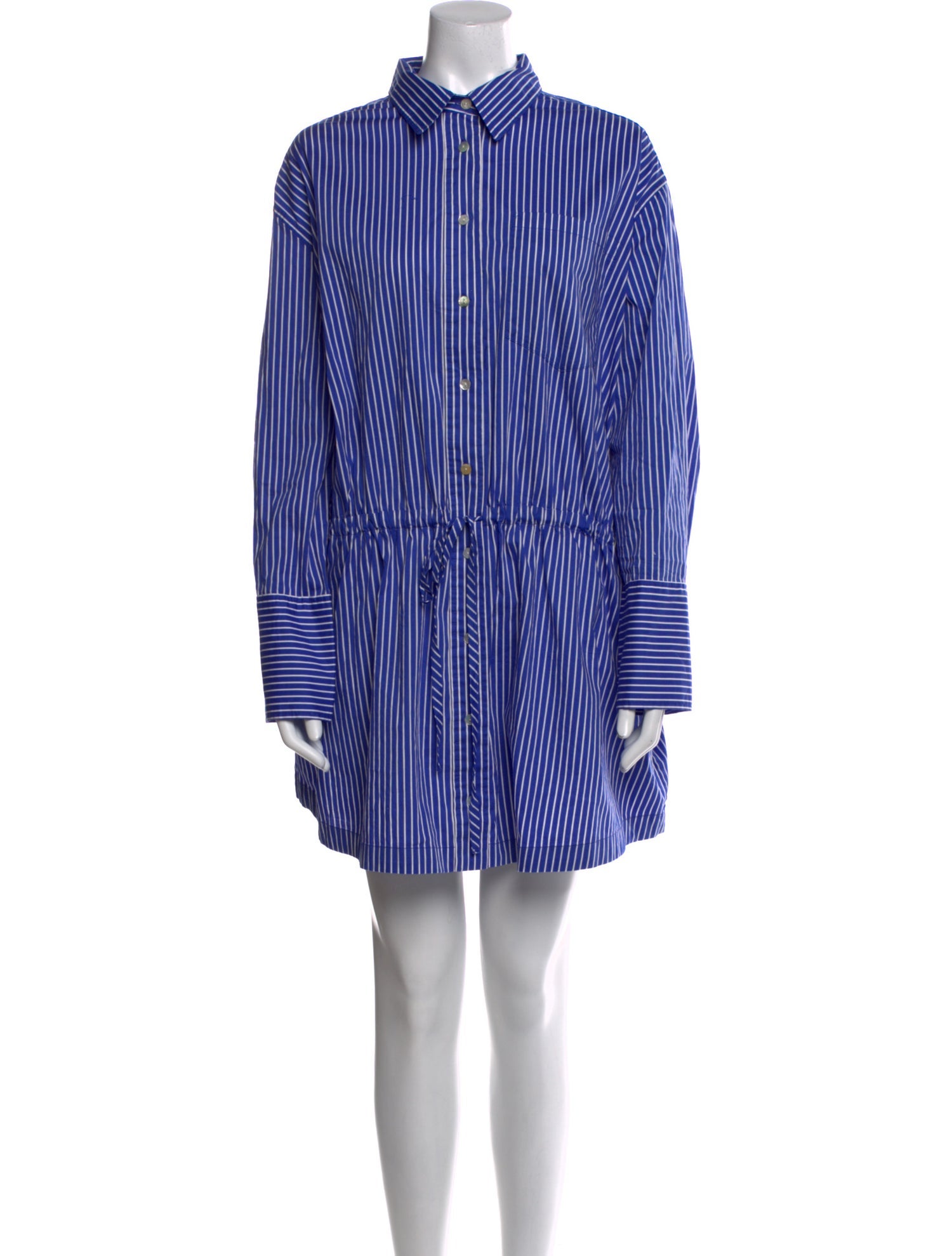 Pistola Striped Knee-Length Dress