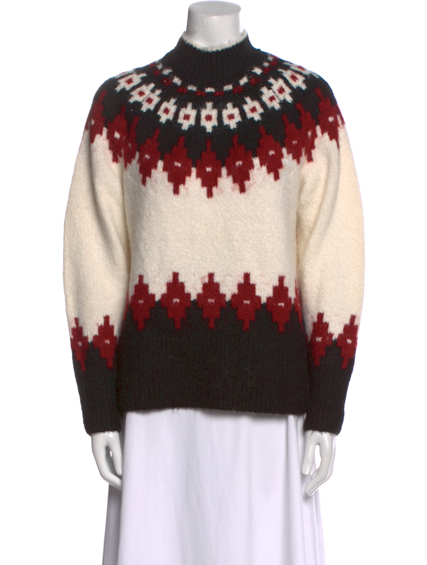 Pistola Printed Turtleneck Sweater w/ Tags