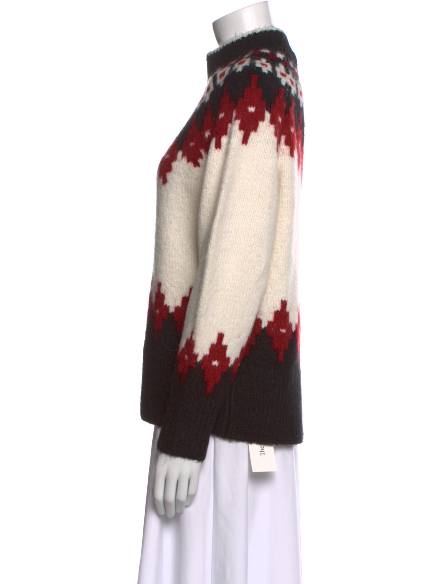 Pistola Printed Turtleneck Sweater w/ Tags