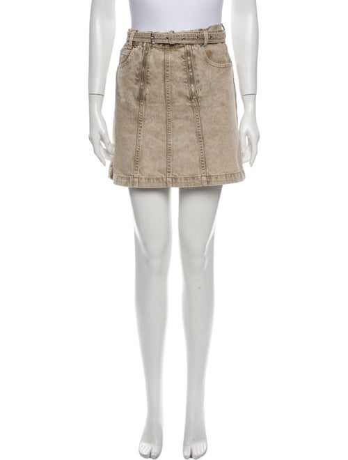 Proenza Schouler White Label Mini Skirt White