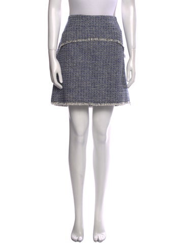 Proenza Schouler White Label Skirts Tweed Pattern Mini Skirt M